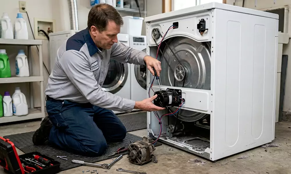 Dryer Motor Replacement in Amherst, MA