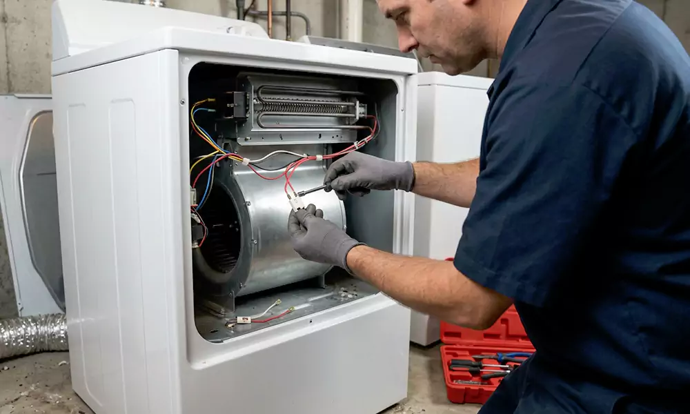 Dryer Thermal Fuse Replacement in Amherst, MA