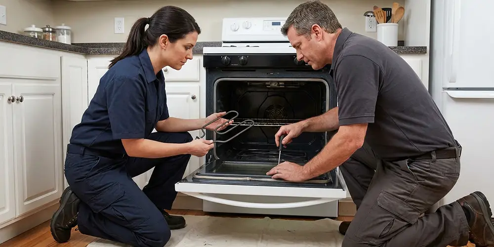 Oven Heating Element Replacement in Amherst, MA