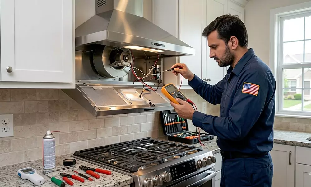 Range Hood Repair in Amherst, MA