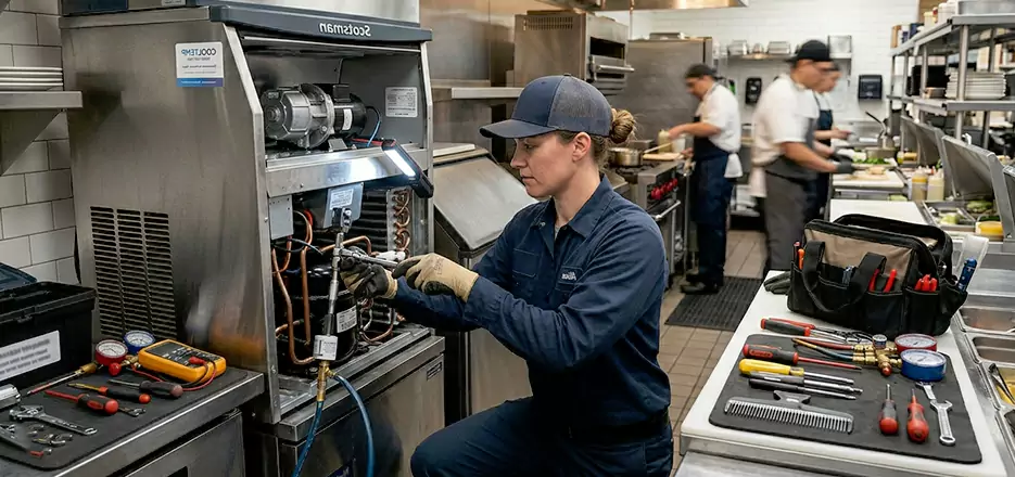 Industrial Ice Machine Maintenance in Amherst