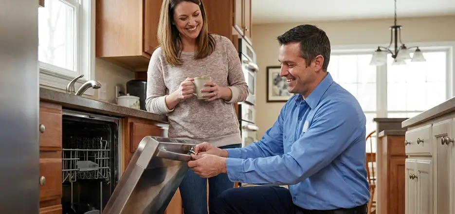 Dishwasher Latch Handle Replacement in Amherst
