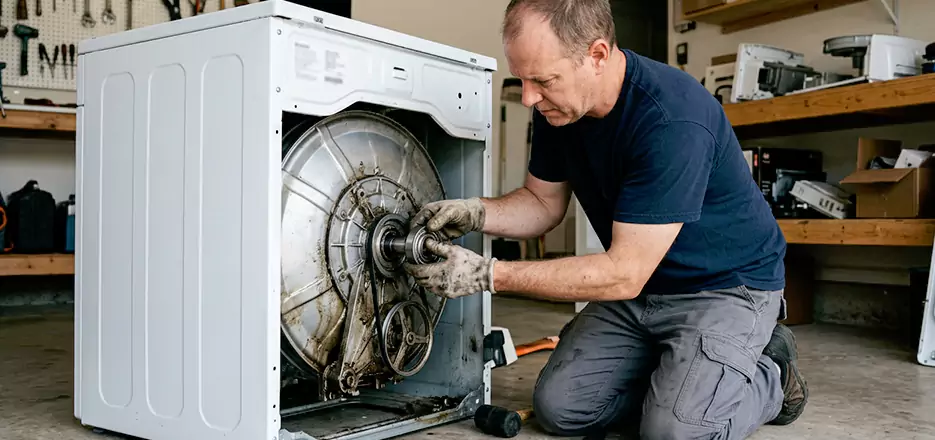 Washer Tub Bearing Replacement in Amherst