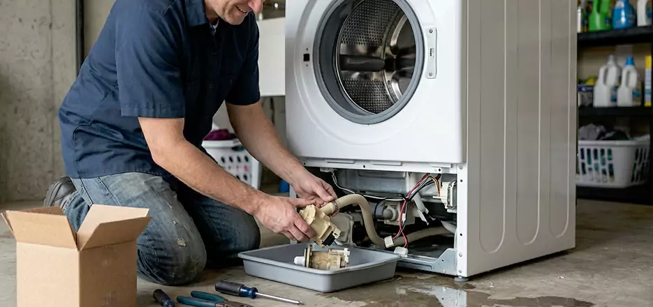 Washing Machine Pump Replacement in Amherst