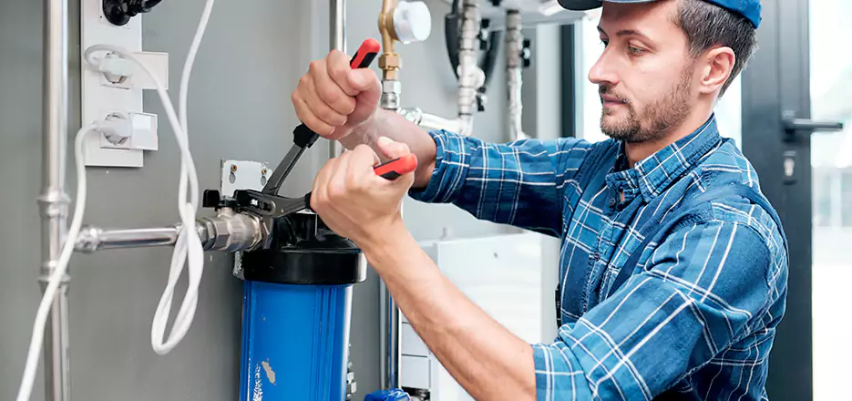 Plumber Water Filter Installation in Amherst