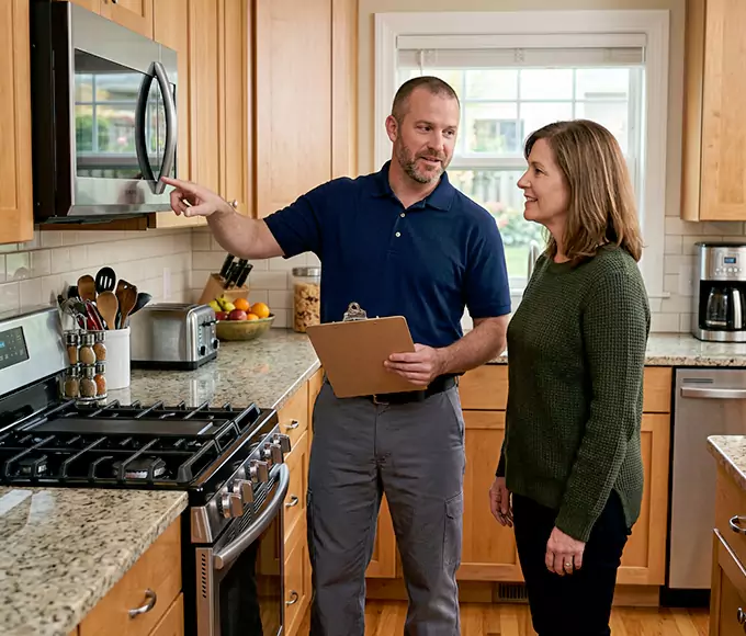 Why Amherst Homeowners Trust Us for Professional Microwave Installation?
