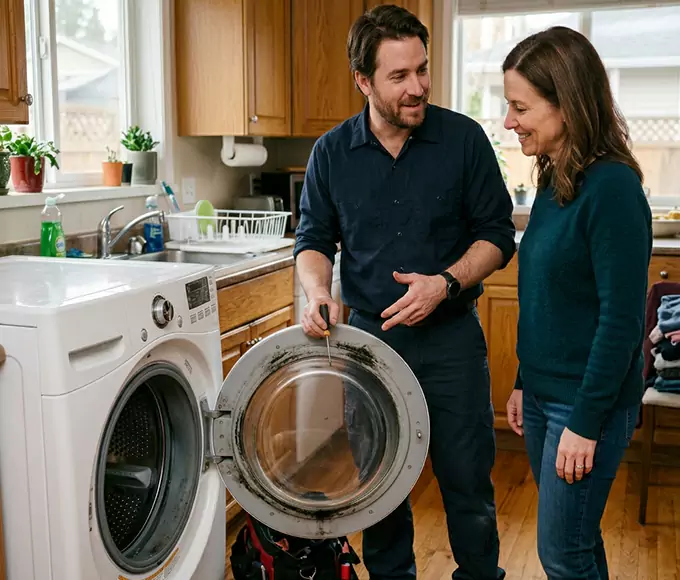 Why Amherst, MA Homeowners Choose Amherst Appliance Pro for Washer Door Seal Replacement?